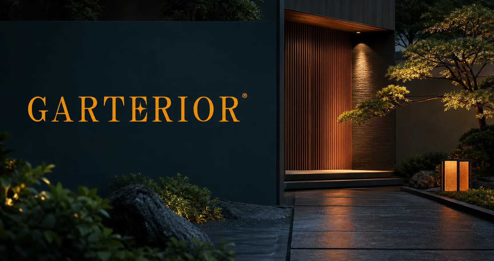 GARTERIOR エントランスサイン
