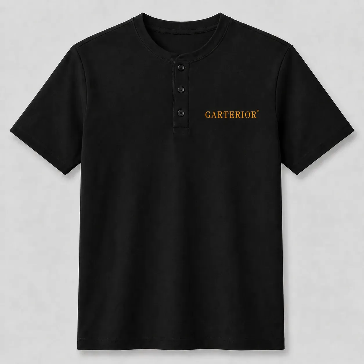 U-03 ヘンリーネック Tシャツ
